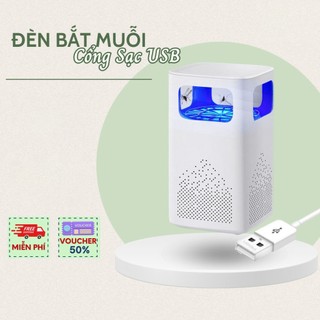 Đèn Bắt Muỗi, Máy Đuổi Muỗi Hình Trụ, Cắm Cổng USB Thông Minh, Công Nghệ Đèn LED Kiêm Đèn Ngủ