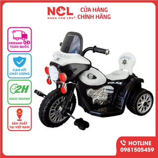 Xe 3 Bánh Nhựa Chợ Lớn hình Police One - M1724-X3B