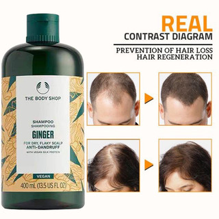The Body Shop Ginger Scalp Care Shampoo chiết xuất gừng tươi /400ml