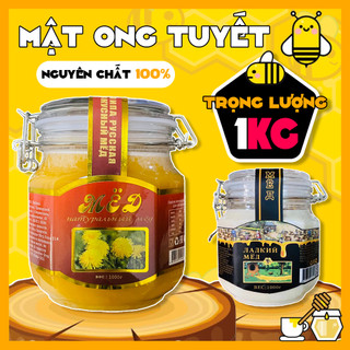 Mật ong rưng nhập khẩu nga - mật ong núi tuyết bồ đề - hàm lượng dinh dưỡng cao - thiên nhiên 100% - chanh mật ong