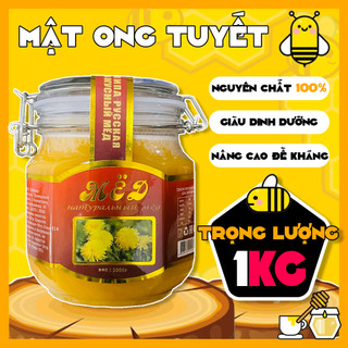 Mật ong núi nhập khẩu nga - mật ong tuyết tiệt trùng 100% nguyên liệu thiên nhiên - mật ong phố núi trường bạch