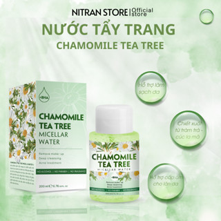 Nước Tẩy Trang Cúc La Mã Tràm Trà Soherbs Hỗ Trợ Làm Sạch Giúp Da Ẩm Mịn Cosmetic Nữ - Nitran Store