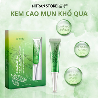 Kem Cao Mụn Khổ Qua – Hỗ Trợ Giảm Mụn - 10ml Skincare Kem Face Women Nữ Chăm Sóc Da Làm Đẹp Da - Nitran Store