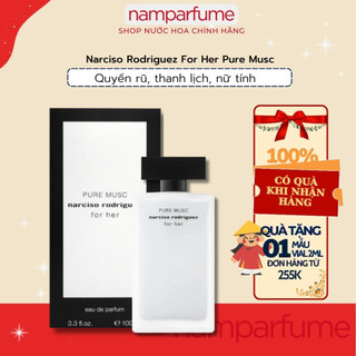Nước hoa nữ Narciso Rodriguez Pure Musc For Her EDP chiết 10ml tinh khiết thơm lâu