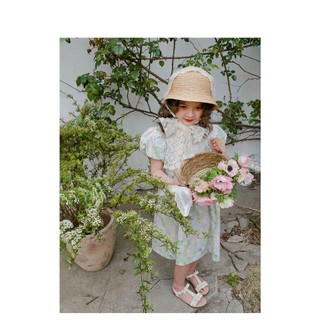 Đầm bé gái mùa hè Dâu Tây