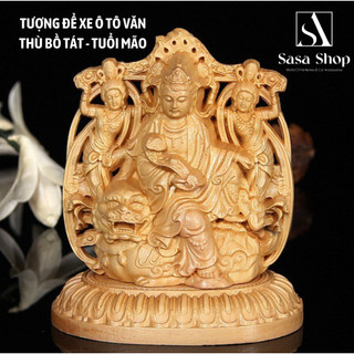 Tượng để xe ô tô Văn Thù Bồ Tát - tuổi Mão