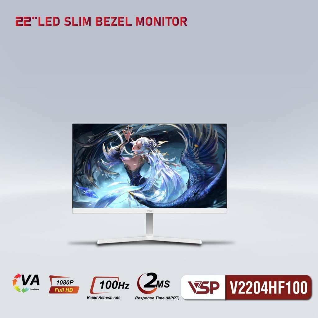 Màn hình VSP V2204HF100 22inch 100Hz VA HDMI/VGA - Chính hãng | BigBuy360 - bigbuy360.vn