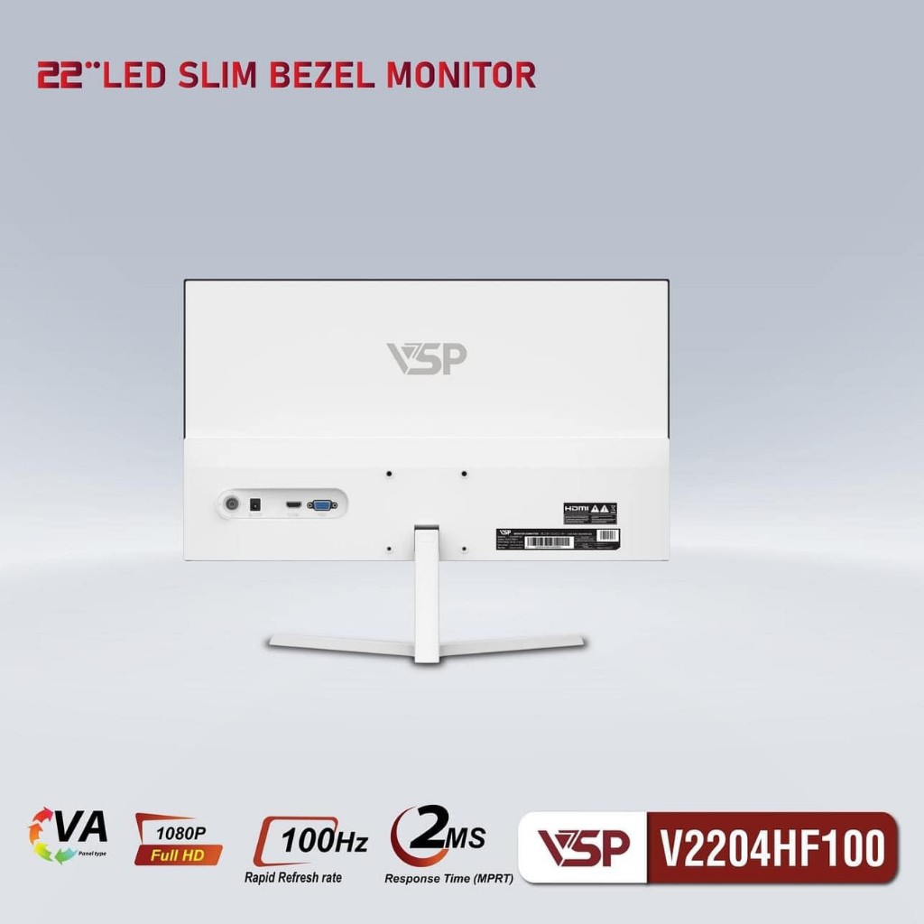 Màn hình VSP V2204HF100 22inch 100Hz VA HDMI/VGA - Chính hãng | BigBuy360 - bigbuy360.vn