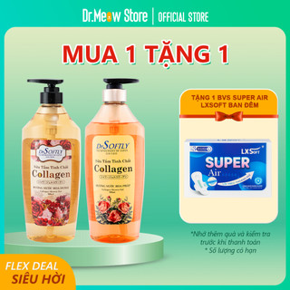  Sữa tắm Collagen hương nước hoa Pháp/ Dubai DrSoftly - 700ml - Lưu hương tới 6h