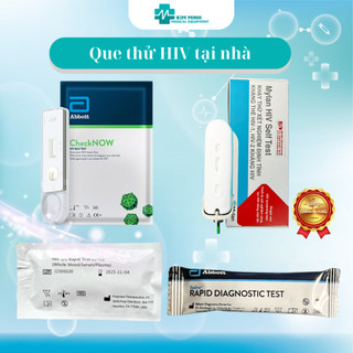 (HỎA TỐC HCM) Que thử nhanh HIV tại nhà kết quả chính xác đến 99% hàng chính hãng