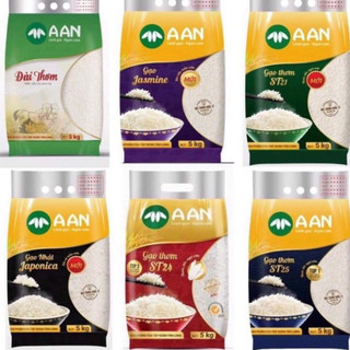 Gạo a an st25 / st24 / st21/ đài thơm túi 5kg xl