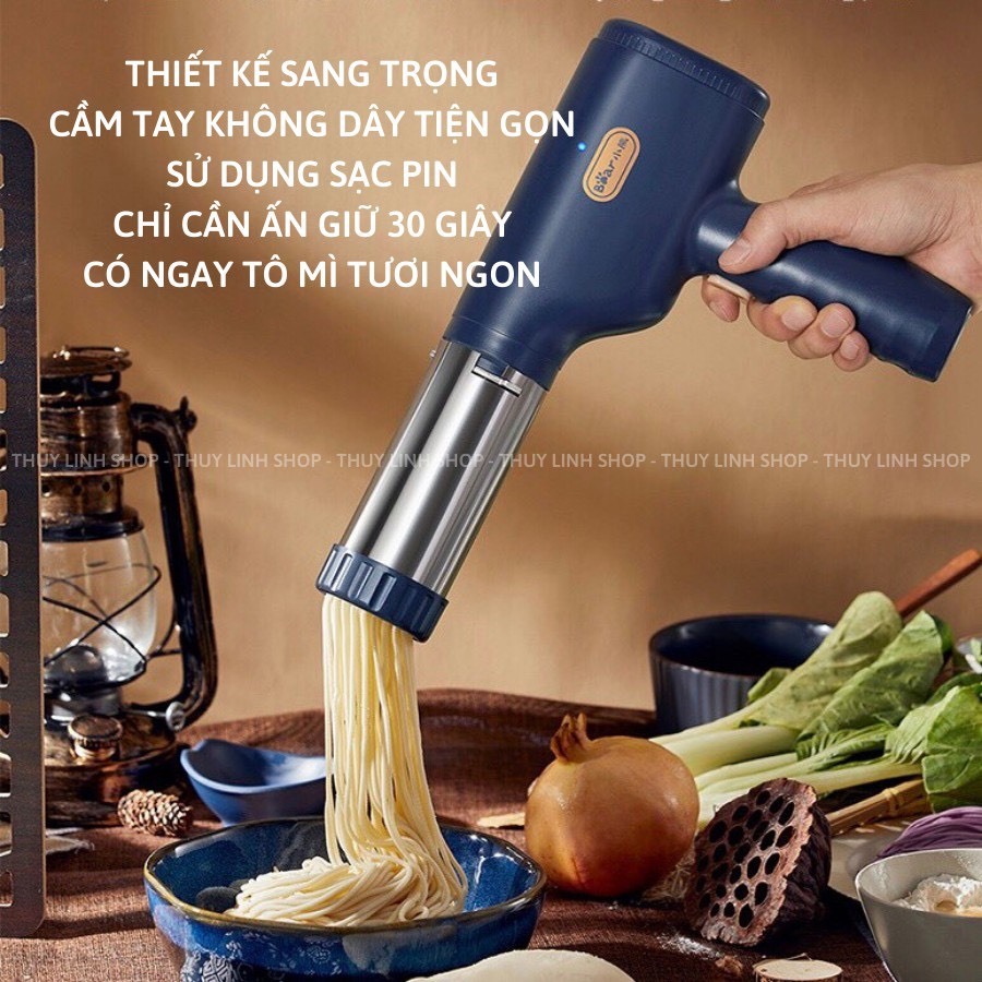 Máy làm mỳ tươi BEAR , Máy làm bún tươi cầm tay tiện lợi, kiểu dáng mới lạ, dễ dàng sử dụng