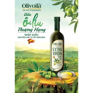 Dầu Oliu thượng hạng nhập khẩu nguyên chai từ Tây Ban Nha - Chai 250ml