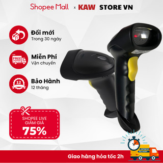 Máy quét mã vạch không dây đa tia chính hãng KAW