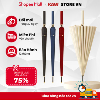 Ô Dù chính hãng KAW, 24 nan, Siêu To Cỡ Lớn Che Nắng Mưa, Chống Tia UV, miễn phí vận chuyển