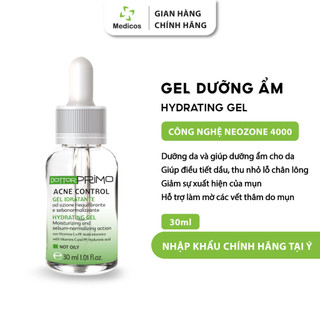 Gel Dưỡng Ẩm DottorPrimo Acne Control Hydrating Gel - Dưỡng Ẩm, Giảm Mụn, Mờ Thâm