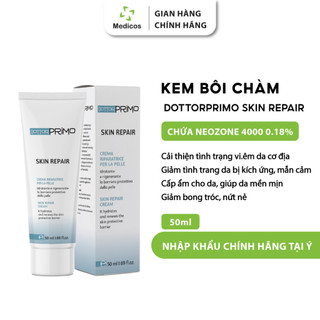 Kem Bôi Viêm Da Cơ Địa, Eczema, Chàm Da Nứt Nẻ DottorPrimo Skin Repair (Tuýp 20-50ml)