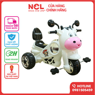 Xe 3 Bánh Nhựa Chợ Lớn Vespa Bò Con