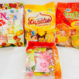 Thạch Long Hải Sữa Chua Trái Cây/ Caramen/ Kimiko