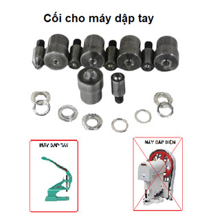 Cối đóng Ore lắp máy dập tay - dụng cụ làm da handmade