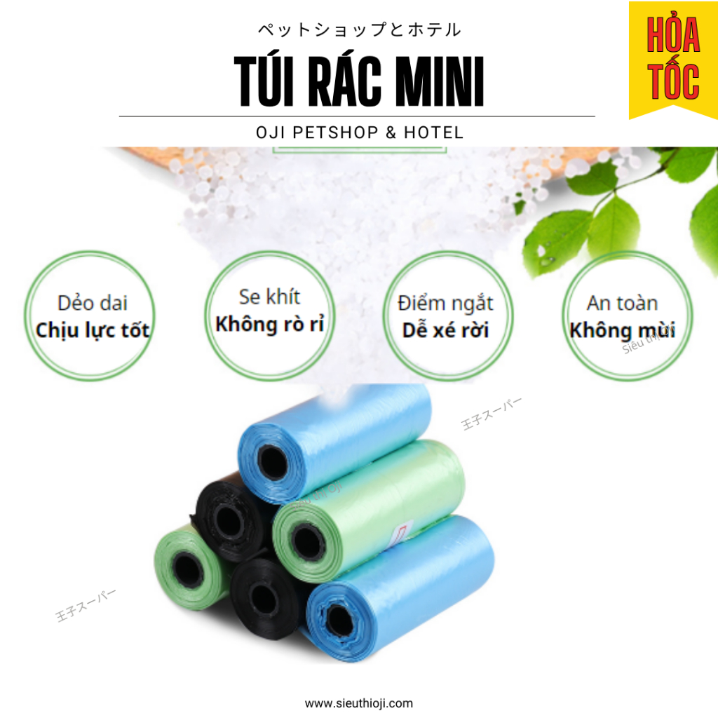 Túi Đựng Phân Cho Chó Mèo Túi Rác Mini