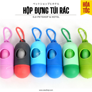 Hộp đựng túi rác, túi đựng phân cho chó mèo túi rác mini