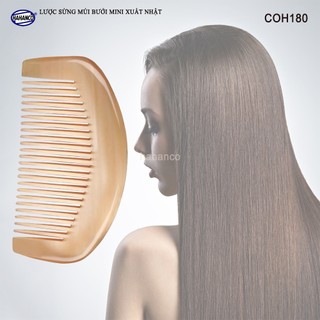 Lược sừng thụy ứng mini đẹp nhỏ gọn bỏ túi tiện lợi - coh180