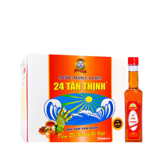 Nước mắm nhỉ cá cơm bình định hạng nhất - 24 tân thịnh chai 450 ml