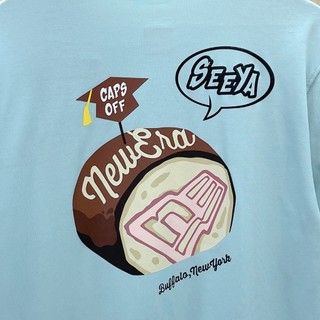 [CHÍNH HÃNG] - ÁO THUN NEW ERA - NY CAPS OFF - BLUE - CODE: 13718806