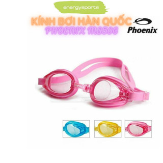 Kính bơi trẻ em, kính bơi phoenix hàn quốc chính hãng chống tia uv và sương mù pn-506