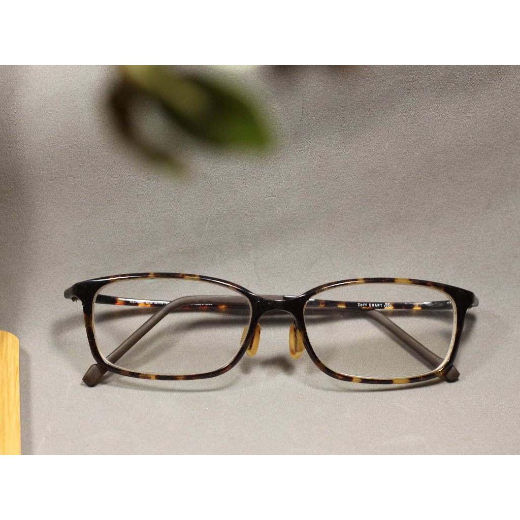 Kính Zoff Smart Chữ Nhật Đồi Mồi 2Hand Chính Hãng - T16