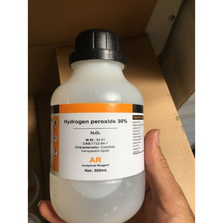 Hydrogen peroxide 30%, tẩy chất hữu cơ hiệu quả. bán mùi hiệu quả 50l/ chai