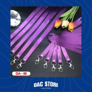 Dây đeo thẻ, dây đeo bảng tên bản 1.5cm móc sắt