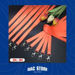 Dây đeo thẻ, dây đeo bảng tên bản 1.5cm móc sắt