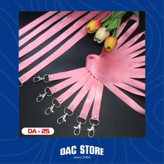 Dây đeo thẻ, dây đeo bảng tên bản 1.5cm móc sắt