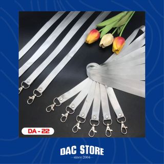 Dây đeo thẻ, dây đeo bảng tên bản 1.5cm móc sắt