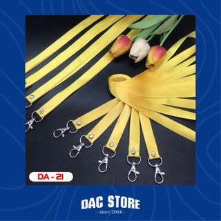 Dây đeo thẻ, dây đeo bảng tên bản 1.5cm móc sắt