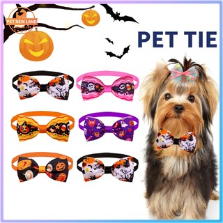 Vòng cổ nơ halloween mèo con chó con có thể điều chỉnh,vòng cổ thú cưng