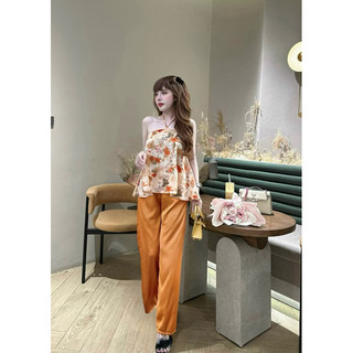 sét đồ ngủ yếm chất lụa mango hàng thiết kế cao cấp