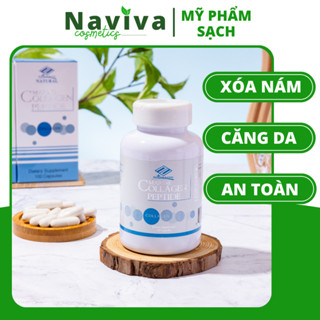 (USA) Viên uống Marine Collagen Peptide Nuhealth xóa nám, trắng da - Collagen Thủy Phân của Mỹ