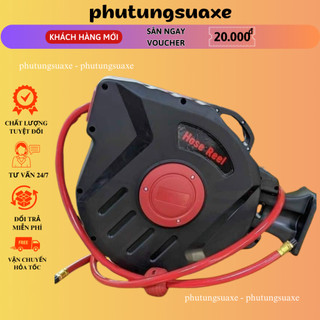 Cuộn dây hơi tự rút cao cấp Hose Reel BaLan Cao Cấp