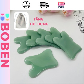 Ngọc Cạo Gió ( Đá Thật) Massage Đá Guasha Đả Thông Kinh Lạc Dùng Trong Spa Đông Y