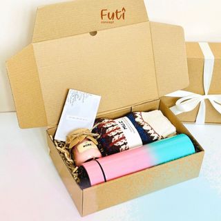 Hộp Quà Tặng Bạn Gái Dễ Thương, giftbox tặng bạn gái The Warm Box