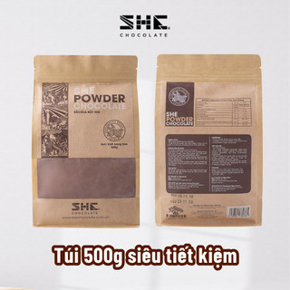 Socola bột nguyên chất 500g SHE Chocolate
