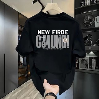 Áo Thun Nam Tay Lỡ Mùa Hè Cotton Mịn New Firde