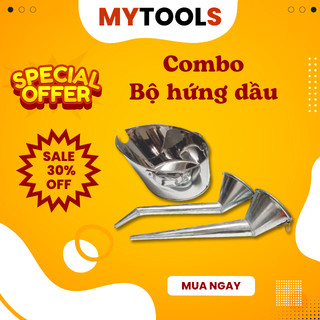 Combo Bộ hứng dầu - đổ dầu, khay hứng dầu , phễu rót dầu xe số xe ga, Hứng Dầu-Phễu Rót Dầu Xe Máy Tiện Dụng