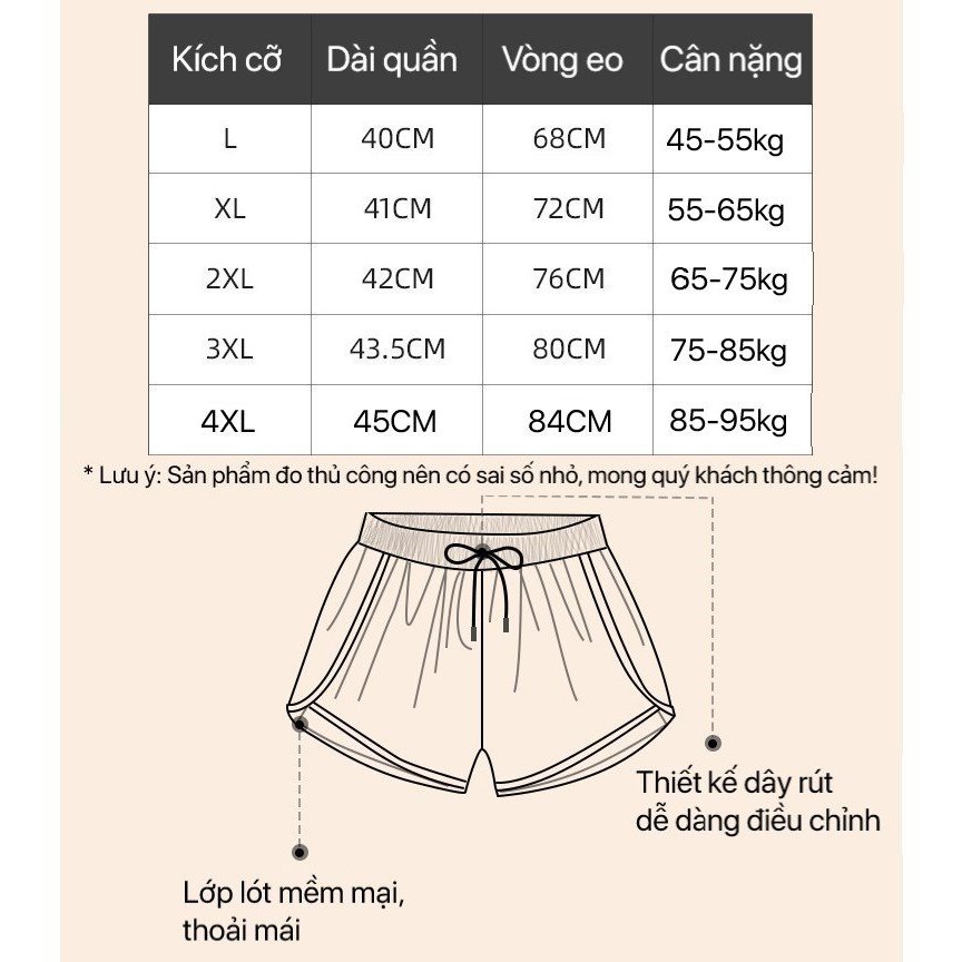 Quần bơi nam 2 lớp, Quần thể thao chống lộ ống suông YUKE, Đã kiểm định chất lượng | BigBuy360 - bigbuy360.vn