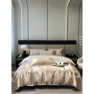 Bộ chăn ga Lụa Gấm Hoàng Gia set 4 món