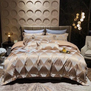 Bộ chăn ga Lụa Gấm Hoàng Gia set 4 món