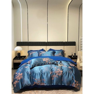 Bộ chăn ga Lụa Gấm Hoàng Gia set 4 món